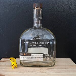 Woodford Reserve Double Oaked Bourbon Whiskey EMPTY BOTTLE